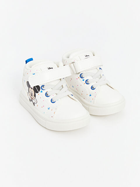LCW STEPS Mickey Mouse Baskılı Erkek Bebek Spor Ayakkabı - W4CM68Z1-FDU