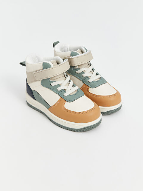 LCW STEPS Cırt Cırtlı Bilek Boy Erkek Bebek Spor Ayakkabı - W4CM71Z1-JYX