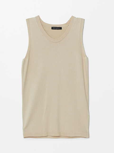 LCW Comfort Bisiklet Yaka Kadın Triko Süveter - W4CP03Z8-YHG