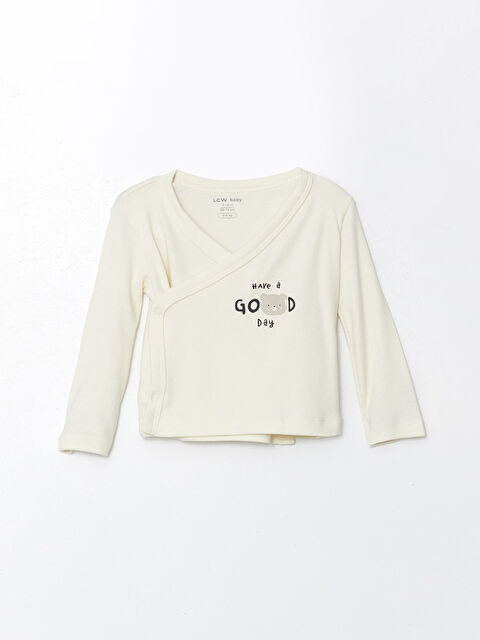 LCW baby Baskılı Erkek Bebek Zıbın - W4CP45Z1-FDL