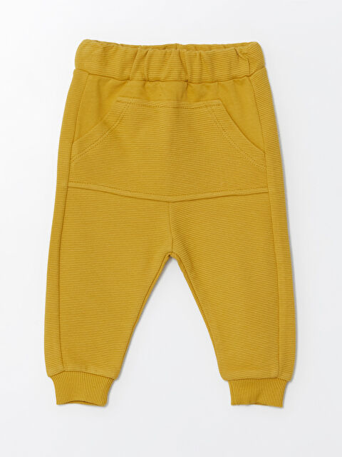 LCW baby Beli Lastikli Basic Erkek Bebek Jogger Eşofman Altı - W4CQ29Z1-SV4