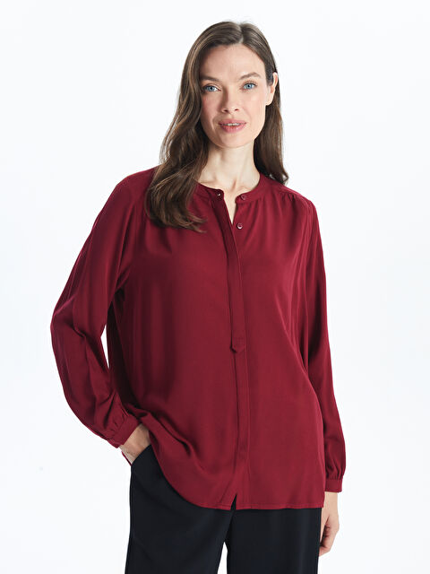 LCW Grace Hakim Yaka Kadın Bluz - W4CR51Z8-HMS