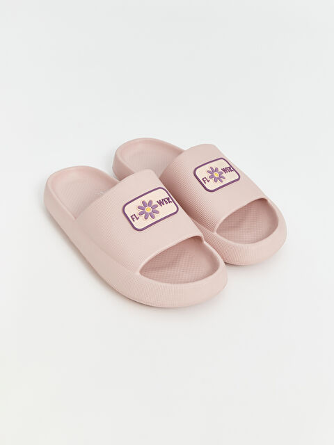 LCW STEPS Tek Bantlı Baskılı Kadın Terlik - W4CR53Z8-MA6