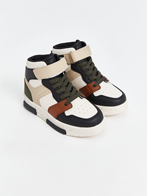 LCW STEPS Renk Bloklu Bilek Boy Erkek Çocuk Spor Ayakkabı - W4CS46Z4-YGY