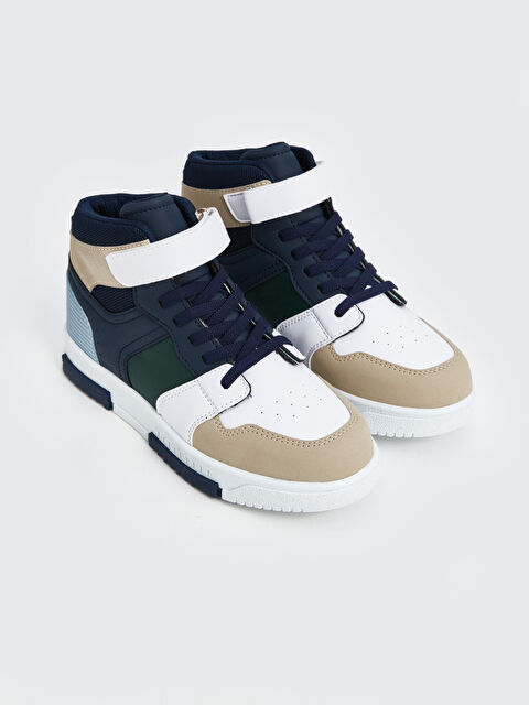 LCW STEPS Renk Bloklu Bilek Boy Erkek Çocuk Spor Ayakkabı - W4CS47Z4-Y5H