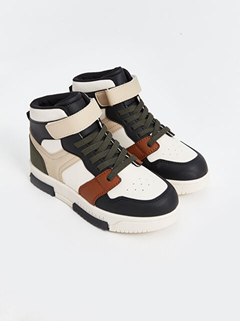 LCW STEPS Renk Bloklu Bilek Boy Erkek Çocuk Spor Ayakkabı - W4CS47Z4-YGY