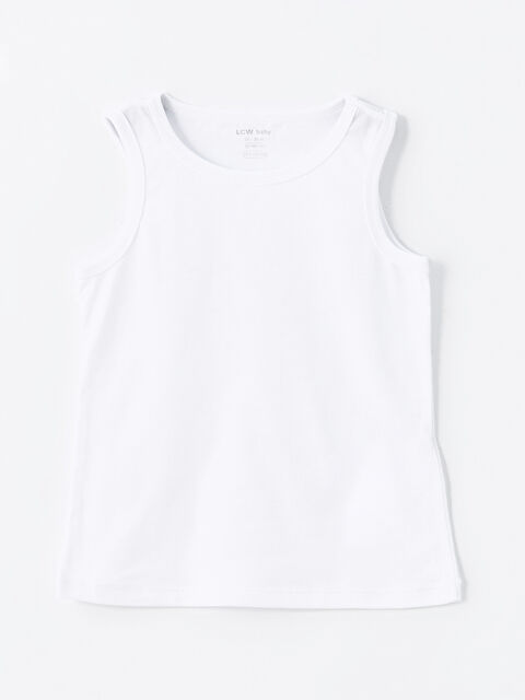 LCW baby Bisiklet Yaka Basic Erkek Bebek Atlet - W4CU42Z1-FFB