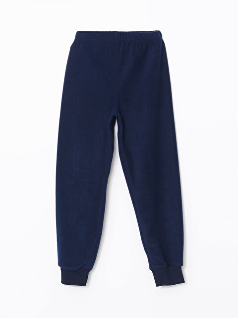 LCW Kids Beli Lastikli Polar Erkek Çocuk Pijama Alt - W4CY11Z4-JC7