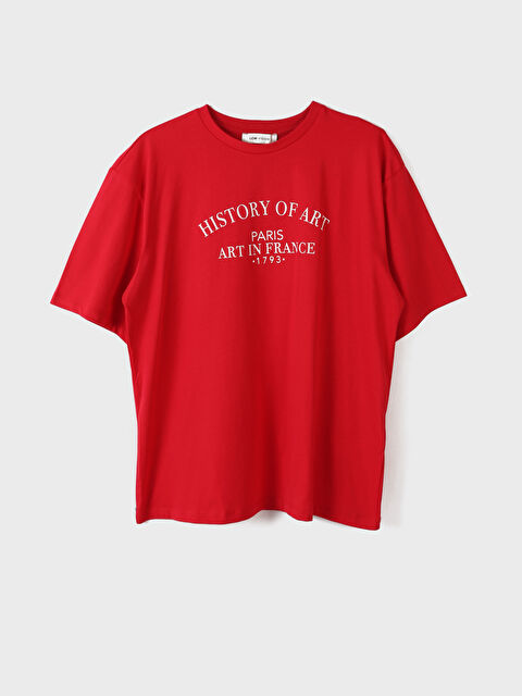 LCW Vision Crew Neck Printed Women's T-Shirt - W4DA28Z8-KF0