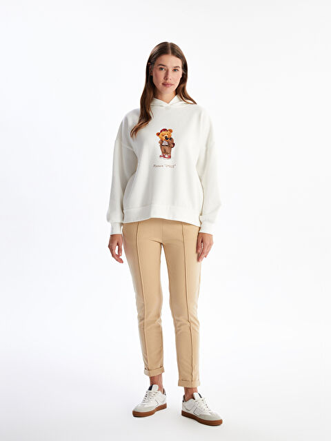 LCW Modest Kadın Beli Lastikli Düz Eşofman Altı - W4DB93Z8-FKU