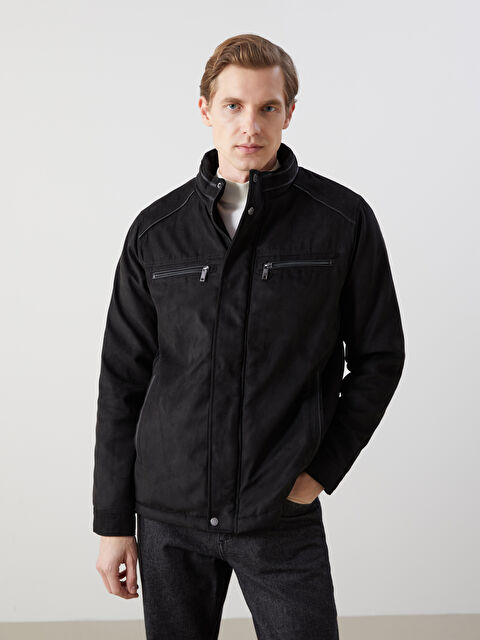 LCWAIKIKI Classic Standart Kalıp Dik Yaka Erkek Mont - W4DC43Z8-CVL