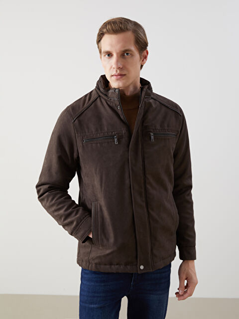 LCWAIKIKI Classic Standart Kalıp Dik Yaka Erkek Mont - W4DC43Z8-YH8