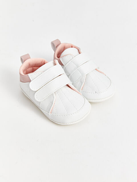 LCW STEPS Cırt Cırtlı Kız Bebek Spor Ayakkabı - W4DC49Z1-J5E