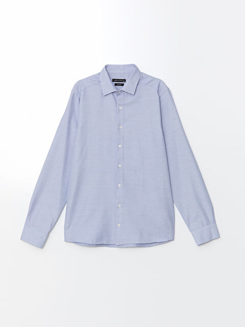 LCW BUSINESS Slim Fit Uzun Kollu Erkek Gömlek - W4DE18Z8-CZA