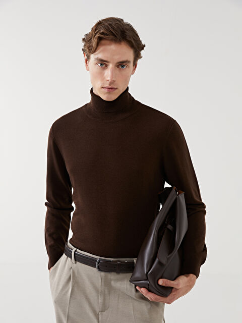 SOUTHBLUE Balıkçı Yaka Uzun Kollu Erkek Triko Kazak - W4DL55Z8-JSE