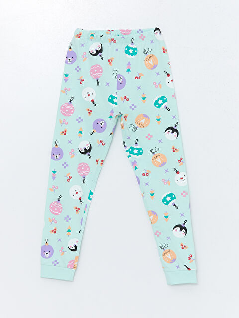 LCW Kids Beli Lastikli Kız Çocuk Pijama Alt - W4DL77Z4-LU5