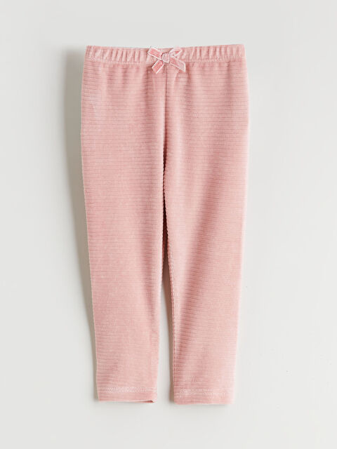 LCW baby Beli Lastikli Kız Bebek Tayt - W4DM16Z1-V68