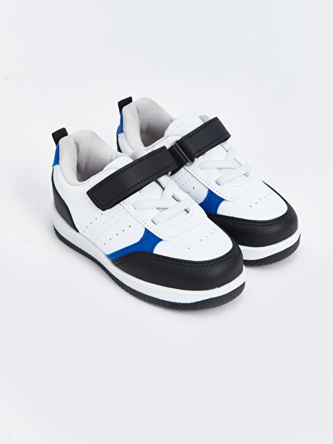 LCW STEPS Bağcık ve Cırt Cırtlı Erkek Bebek Spor Ayakkabı - W4DM67Z1-QVD