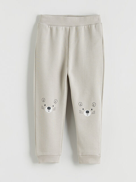 LCW baby Beli Lastikli Erkek Bebek Jogger Eşofman Altı - W4DN61Z1-RTP