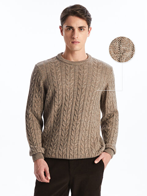 SOUTHBLUE Bisiklet Yaka Erkek Triko Kazak - W4DQ41Z8-PSD