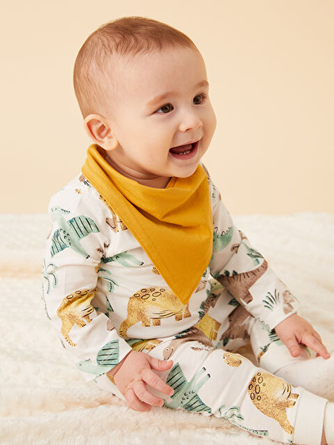 LCW baby Basic Erkek Bebek Mama Önlüğü - W4DR63Z1-SV4