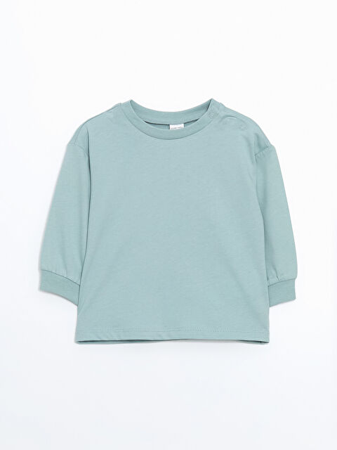 LCW baby Bisiklet Yaka Erkek Bebek Tişört - W4DR83Z1-RQQ