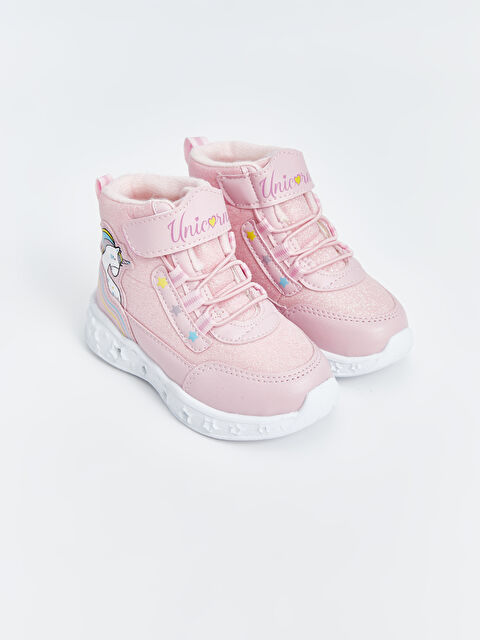 LCW STEPS Cırt Cırtlı Kız Bebek Spor Ayakkabı - W4DS05Z1-DMQ