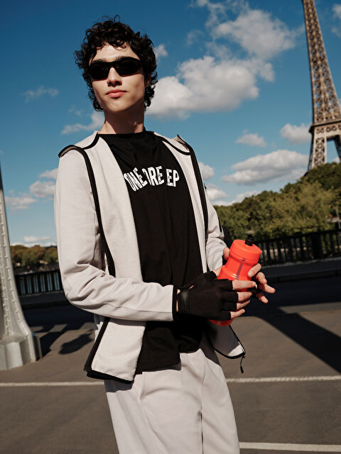 XSIDE ACTIVE Bisiklet Yaka Kısa Kollu Erkek Spor Tişört - W4DS87Z8-CVL