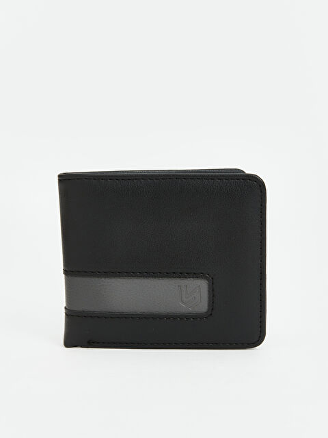 LCW ACCESSORIES Deri Görünümlü Erkek Cüzdan - W4DT25Z8-HUC