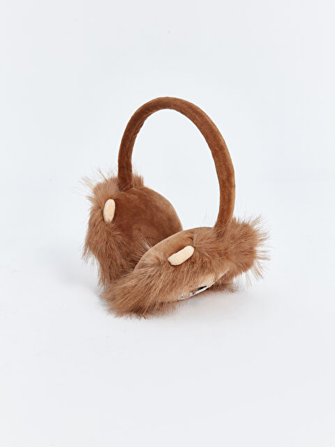 LCW ACCESSORIES Aslan Figürlü Pelüş Erkek Çocuk Kulaklık - W4DU85Z4-GFW