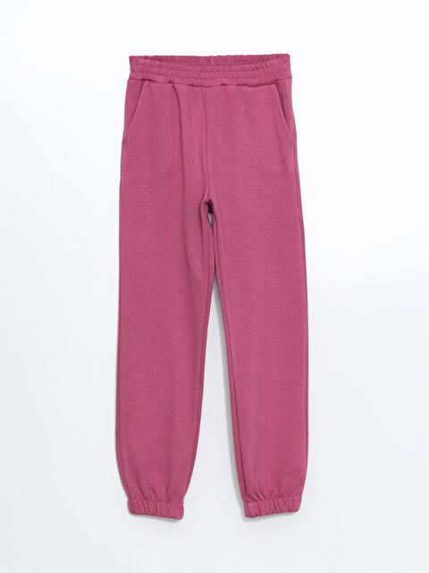 LCW Kids Beli Lastikli Kız Çocuk Jogger Eşofman Altı - W4DV24Z4-GX1