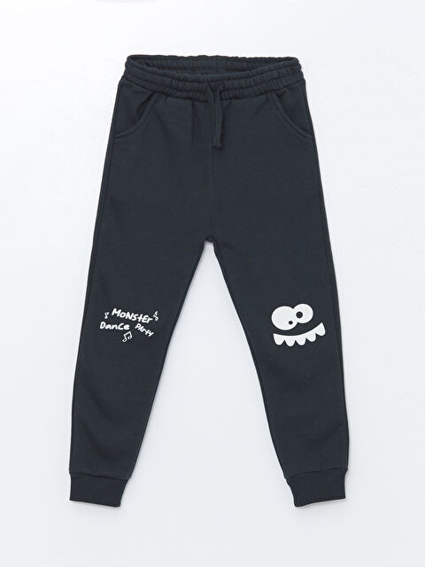 LCW Kids Beli Lastikli Kalın Erkek Çocuk Jogger Eşofman Alt - W4EC84Z1-R4W