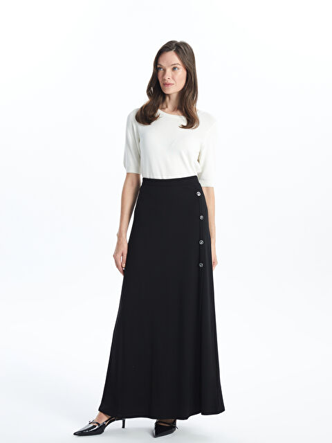 LCW Grace Beli Lastikli Kadın Etek - W4EE12Z8-CVL