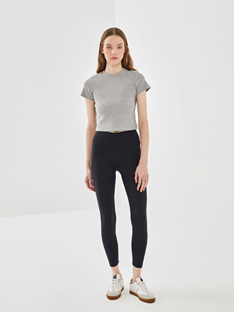 LCW Vision Elasticated Waist Women's Leggings - W4EE60Z8-CVL