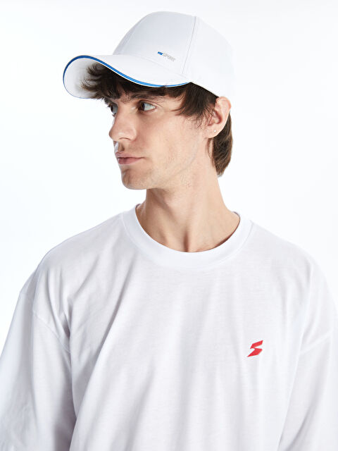 LCW ACCESSORIES Yazı Nakışlı Erkek Kep Şapka - W4EE96Z8-FFB