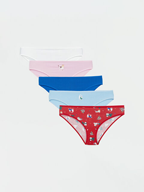 LCW Young Yılbaşı Temalı Bikini Külot 5'li - W4EF77Z8-LTR