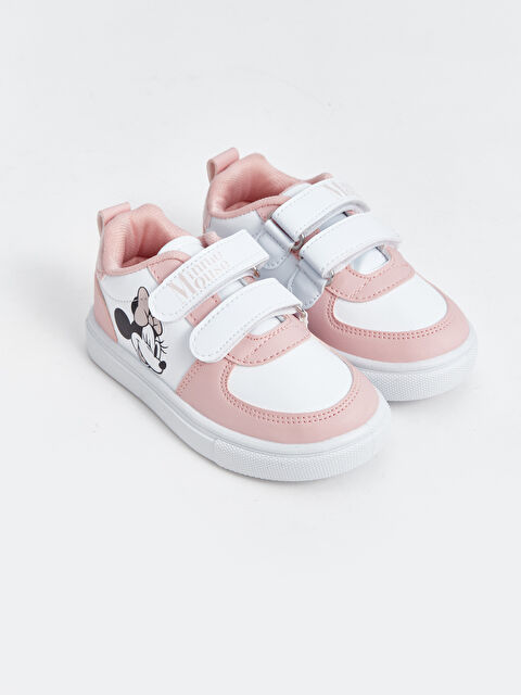 LCW STEPS Minnie Mouse Baskılı Kız Bebek Spor Ayakkabı - W4EH63Z1-Q6K