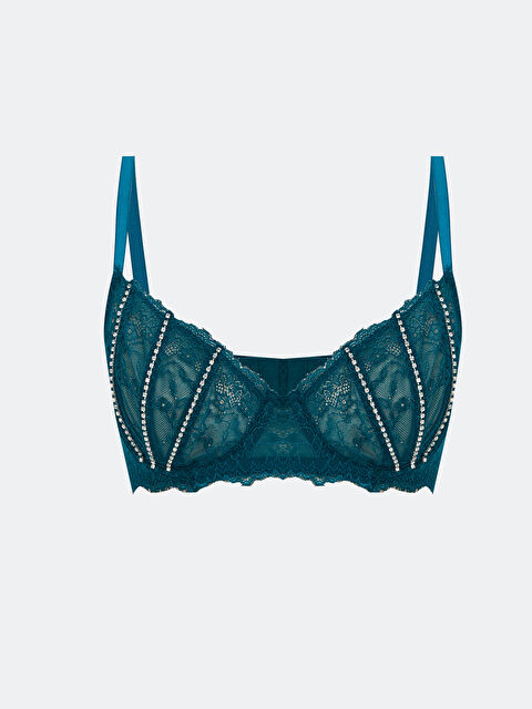 LCW DREAM Balenli Dolgusuz Dantelli Fantezi Tişört Sütyen - W4EH72Z8-HQ0