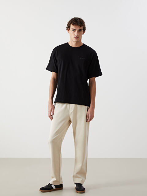 XSIDE Standart Kalıp Erkek Kalın Jogger Eşofman Altı - W4EI71Z8-YCP