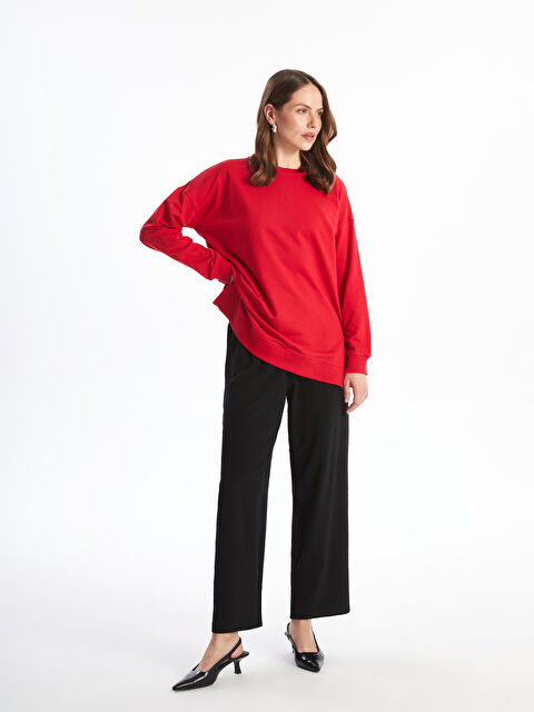 LCWAIKIKI Classic Elasticated Waist Women's Trousers - W4EK90Z8-CVL