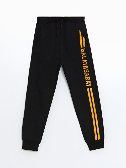 LCW Kids Beli Lastikli Galatasaray Baskılı Erkek Çocuk Jogger Eşofman Altı - W4EM96Z4-CVL
