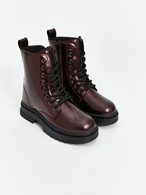 LCW STEPS Bağcık ve Fermuarlı Kız Çocuk Bot - W4EN14Z4-JAV