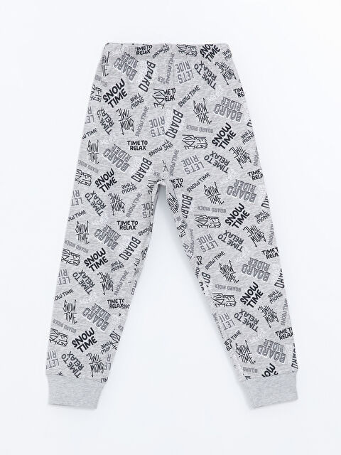 LCW DREAM Beli Lastikli Baskılı Erkek Çocuk Pijama Alt - W4EO18Z4-998