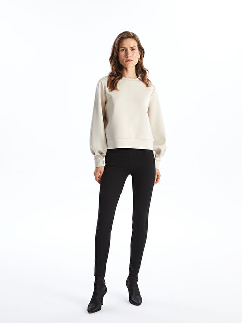 LCWAIKIKI Classic Extra Slim Fit Women's Trousers - W4EP05Z8-CVL