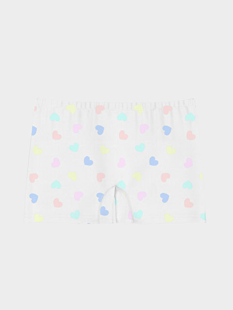 LCW Kids Baskılı Kız Çocuk Boxer - W4EQ68Z4-LU7