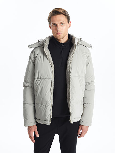 SOUTHBLUE Standart Kalıp Kapüşonlu Erkek Mont - W4EU92Z8-S0L