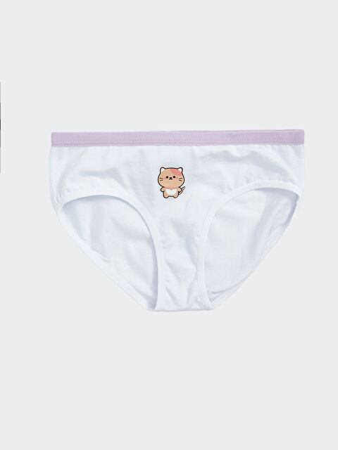 LCW Kids Baskılı Kız Çocuk Külot