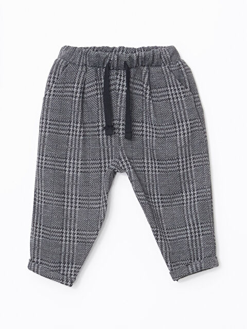 LCW baby Beli Lastikli Erkek Bebek Jogger Eşofman Altı - W4FD66Z1-LLL