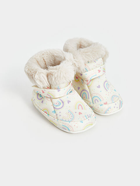 LCW STEPS Cırt Cırtlı Kız Bebek Yürüme Öncesi Ev Botu - W4FF06Z1-LRB