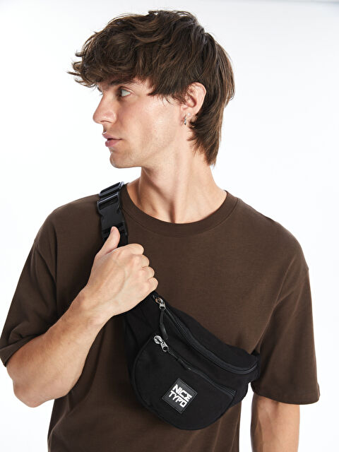 LCW ACCESSORIES Baskılı Erkek Göğüs Çantası - W4FI95Z8-CVL